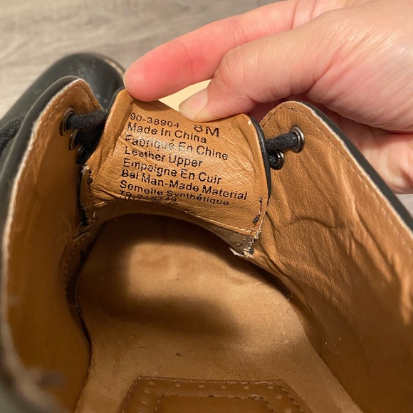 Dockers black men’s Oxford shoes 🍀 - Picture 8 of 9